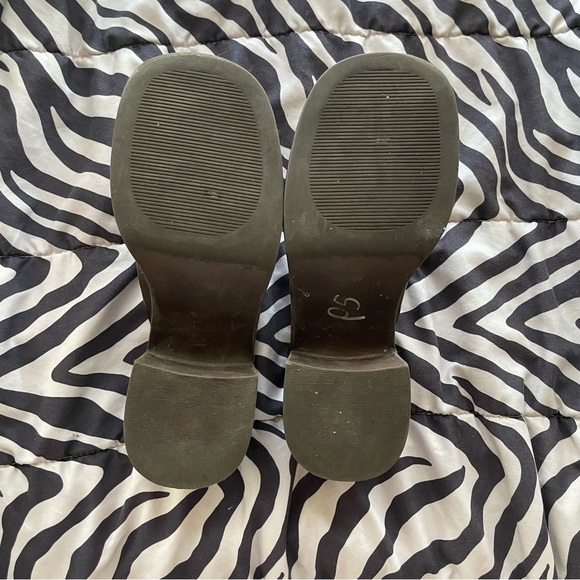 vintage arizona patchwork platform clogs - Picture 2 of 3